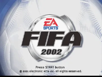 FIFA Soccer 2002 (US) screen shot title